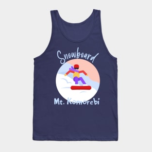 Snowboard Mt. Komorbi Tank Top